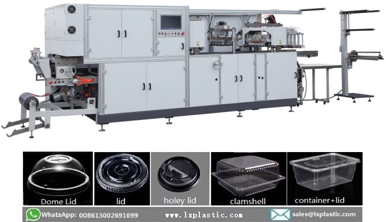 5535PP   3in1/4in1 thermoforming machine
